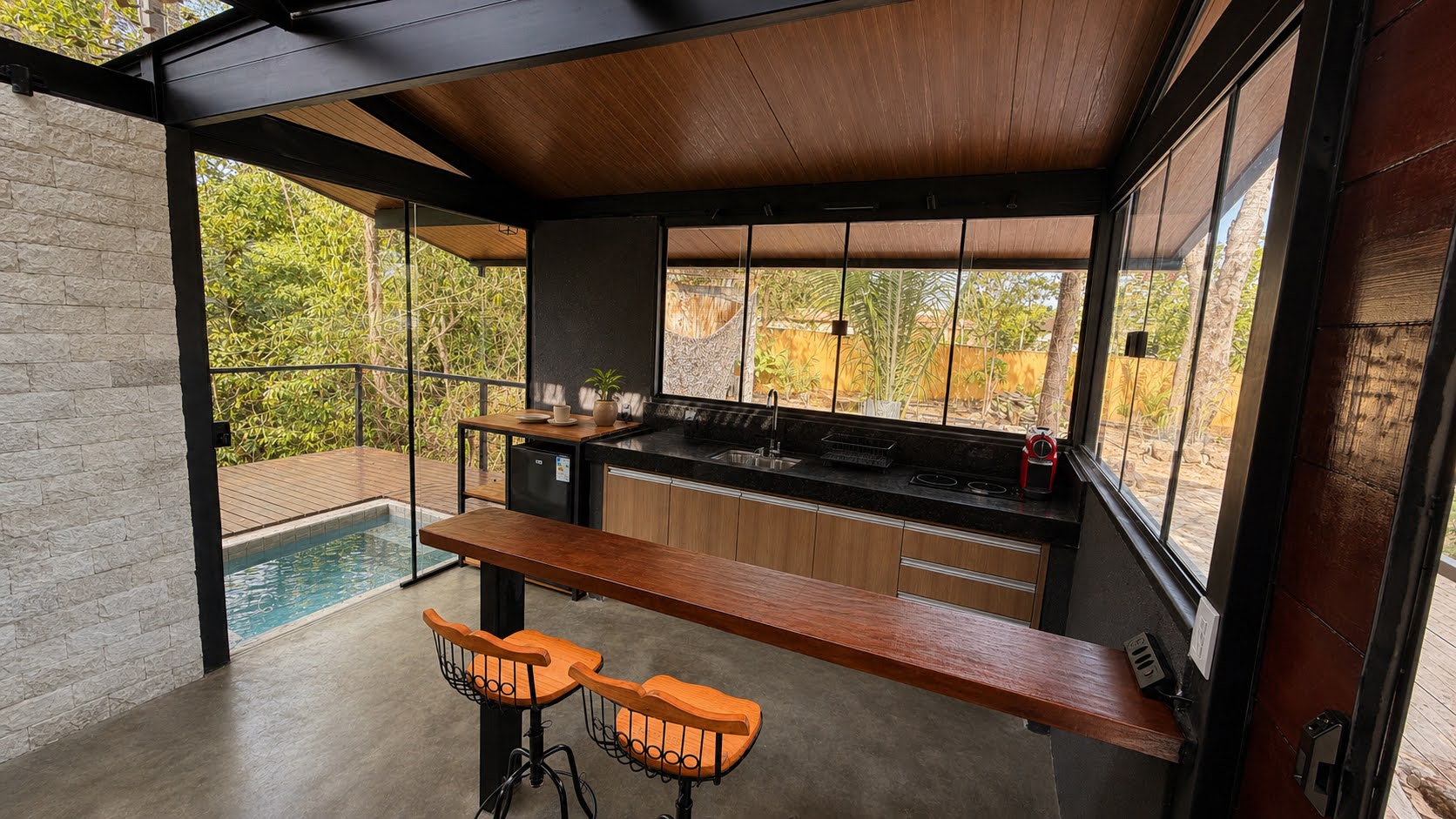 Bangalô Mirante no Segredo da Colina — refúgio boutique na Chapada dos Veadeiros, Goiás